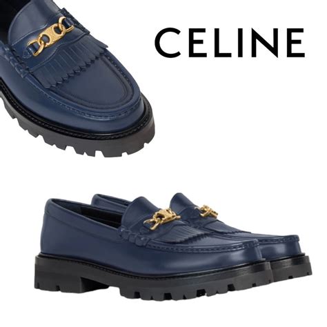 celine loafers men|celine leather loafer.